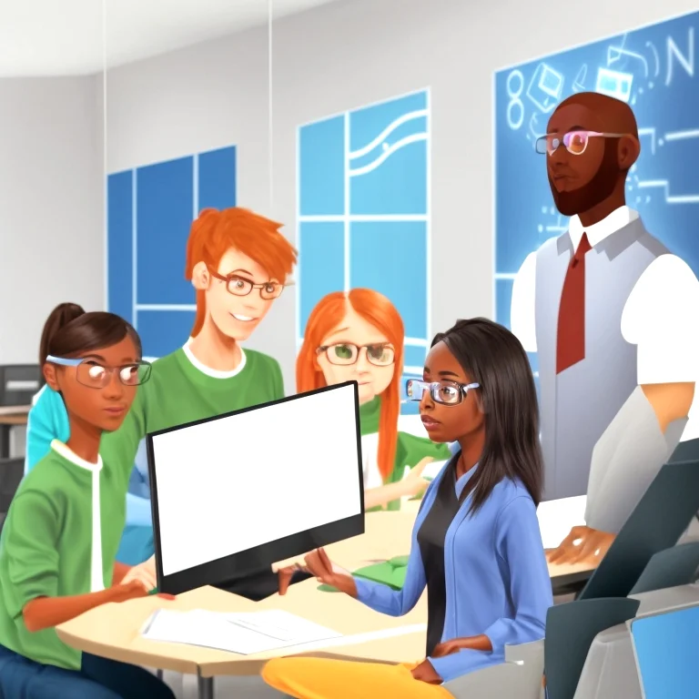 Cybersecurity and IT literacy training session